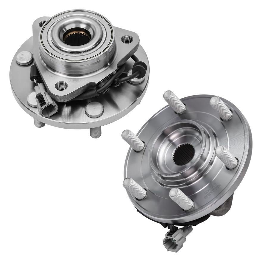 Front Wheel Hub and Bearing - BR930926 x2