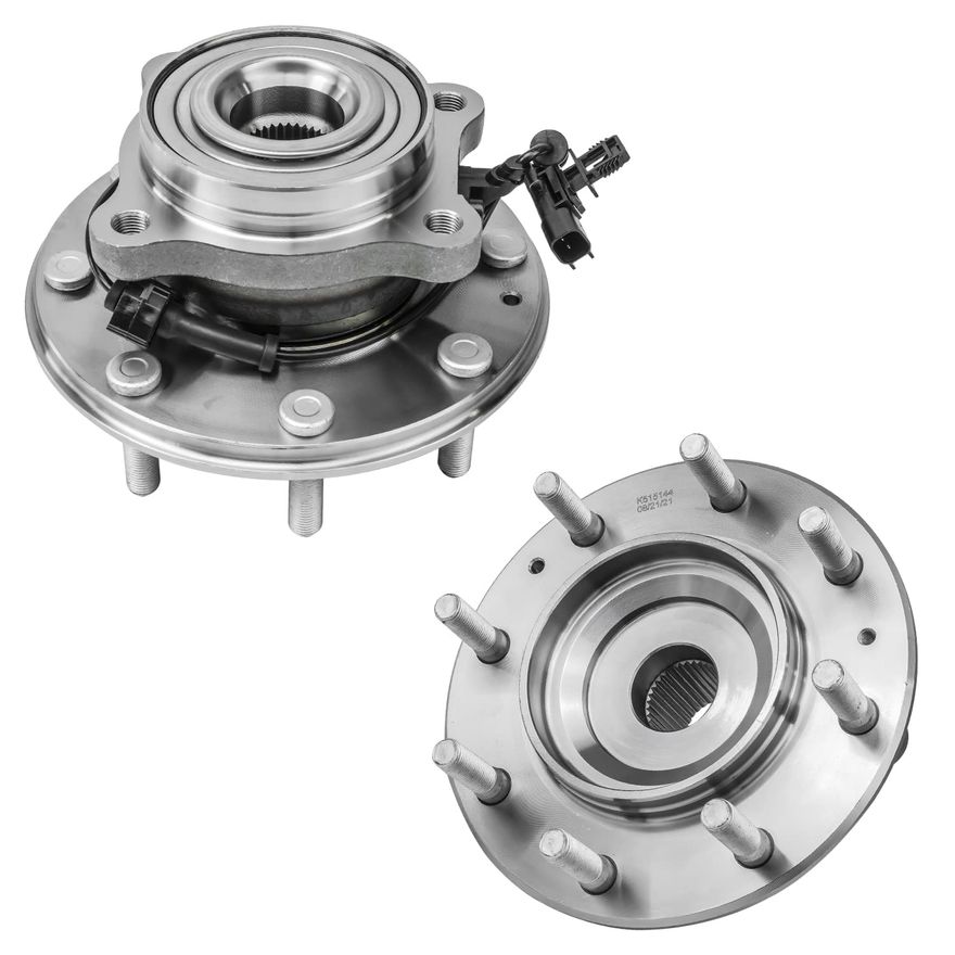 Front Wheel Hub and Bearing - 515144 x2