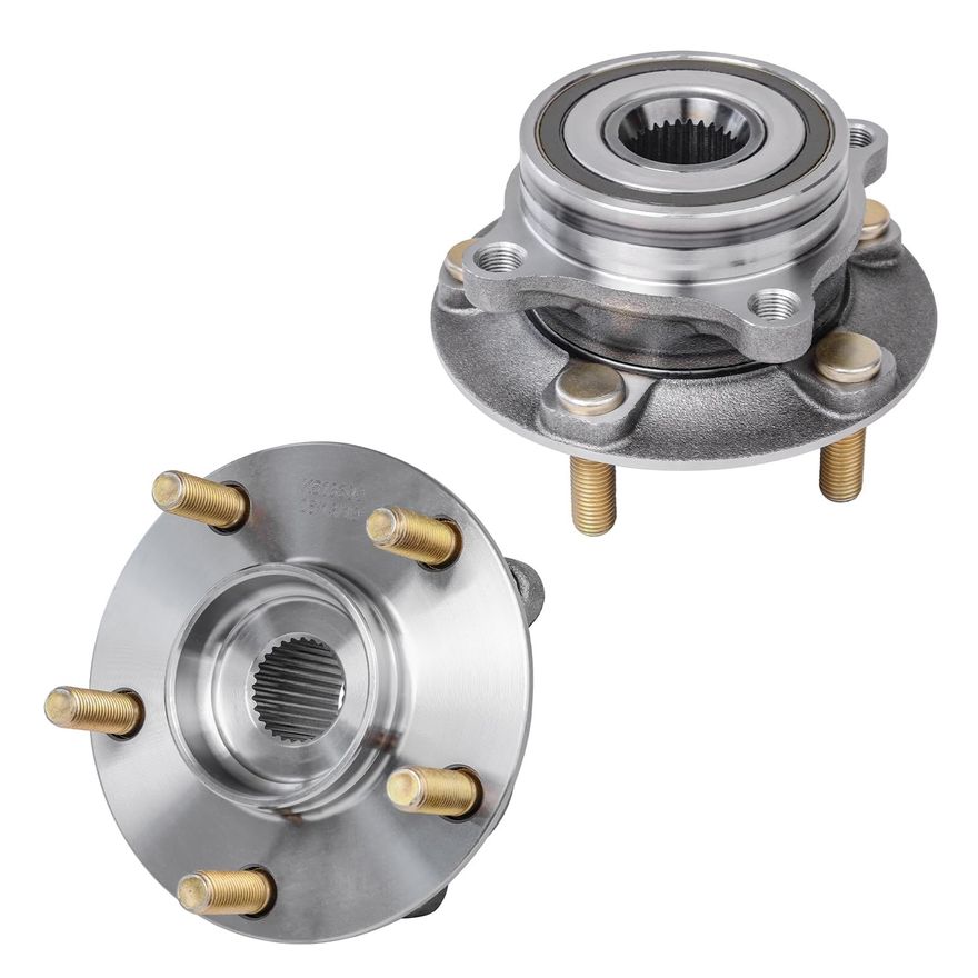 Front Wheel Hub and Bearing - 513300 x2