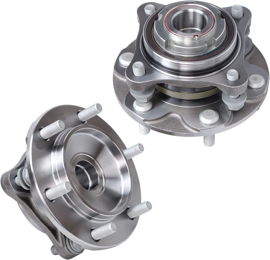 Front Wheel Hub and Bearings - 950-004 x2