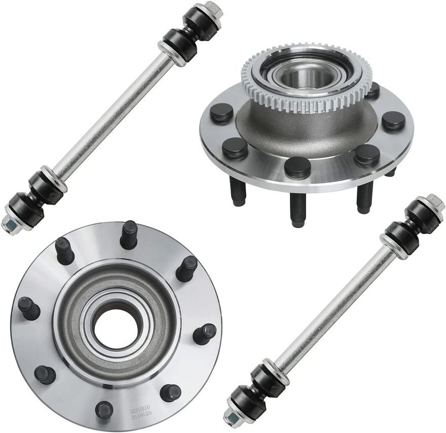 Main Image - Front Wheel Hub and Bearings