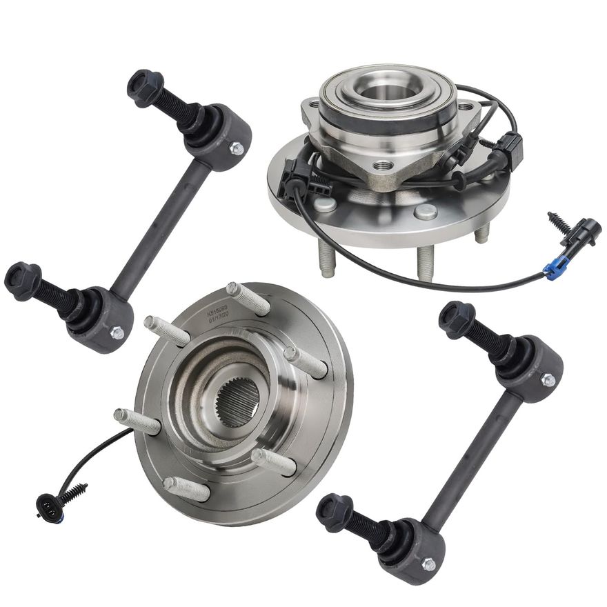 Main Image - Front Wheel Hub and Bearings