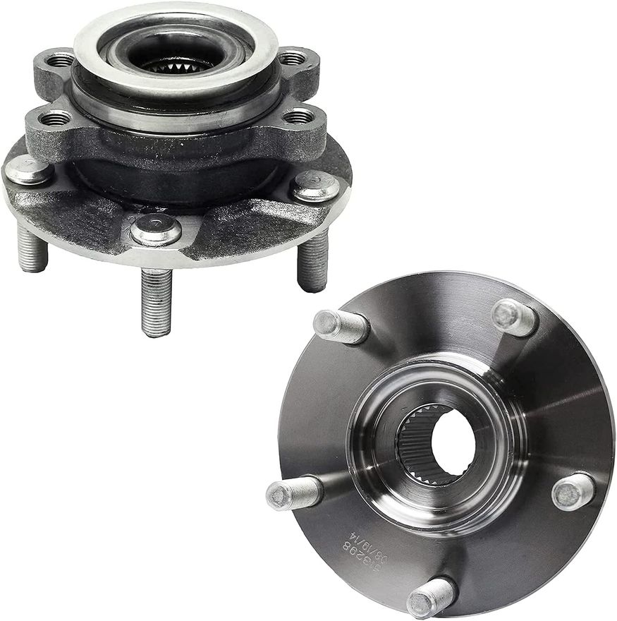 Front Wheel Hub and Bearing - 513298 x2