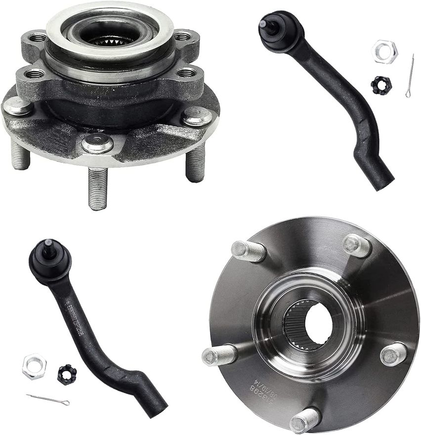 Main Image - Front Wheel Hub and Bearings