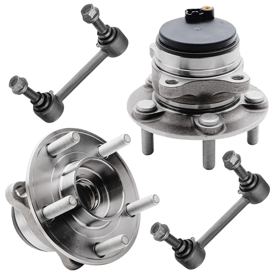 Main Image - Rear Wheel Hubs Sway Bars