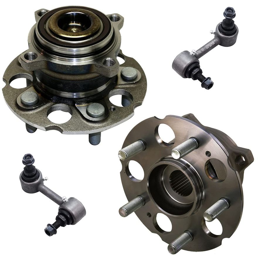 Main Image - Rear Wheel Hub and Bearings