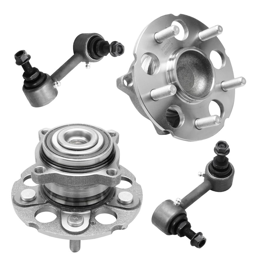 Main Image - Rear Wheel Hub and Bearings