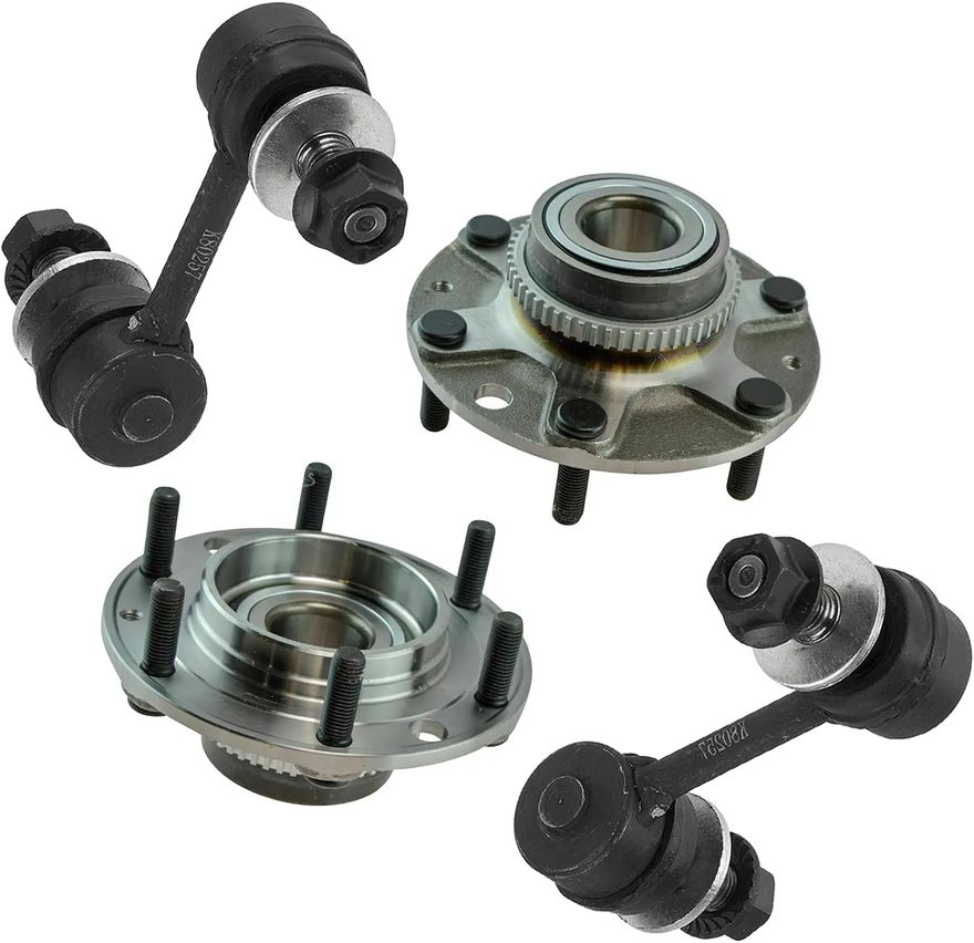 Main Image - Rear Wheel Hub and Bearings