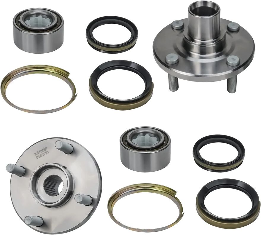 Front Wheel?Hub and?Bearings - 518507 x2