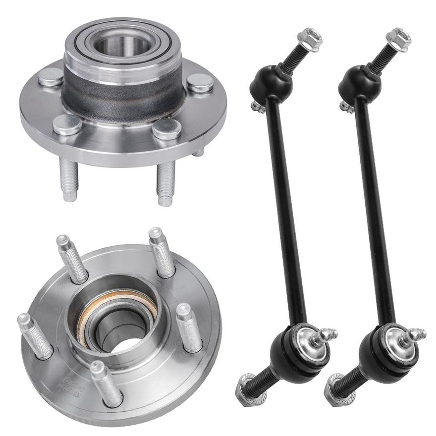 Main Image - Front Wheel Hub and Bearings