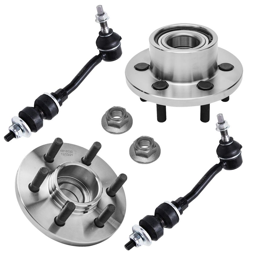 Main Image - Front Wheel Hub and Bearings