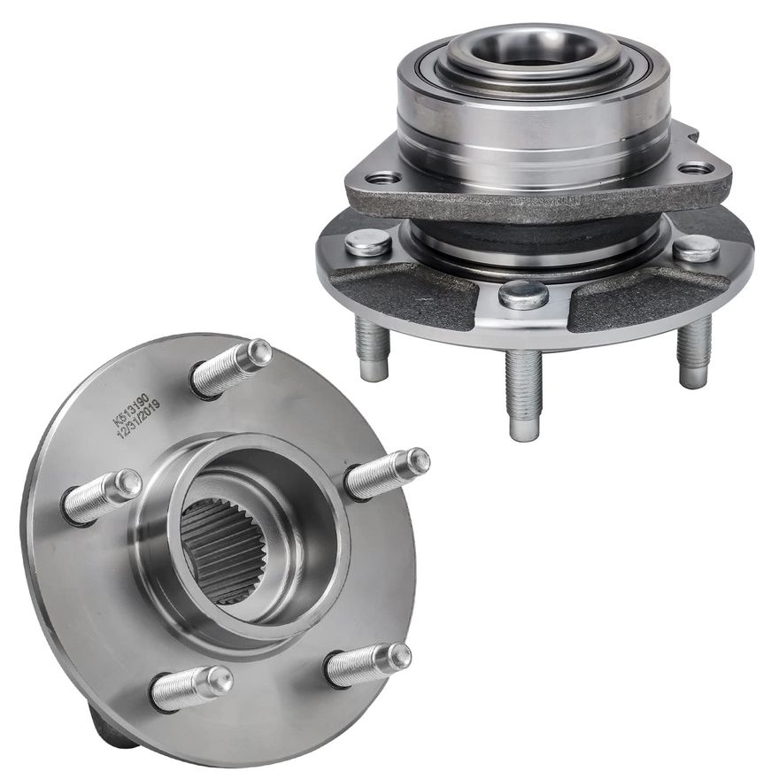 Front Wheel Hub and Bearing - 513190 x2