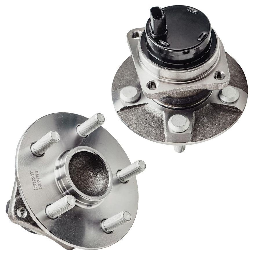 Rear Wheel Hub and Bearing - 512217 x2