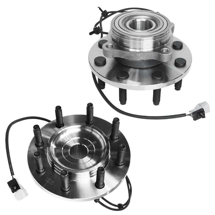 Front Wheel Hub and Bearing - 515063 x2