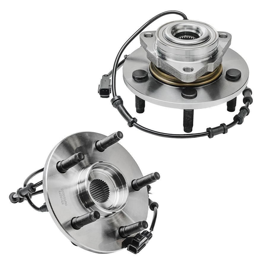 Front Wheel Hub and Bearing - 515073 x2