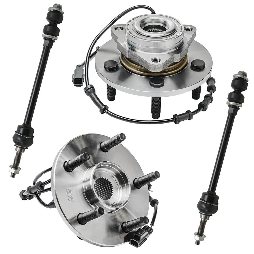 Main Image - Front Wheel Hub and Bearings
