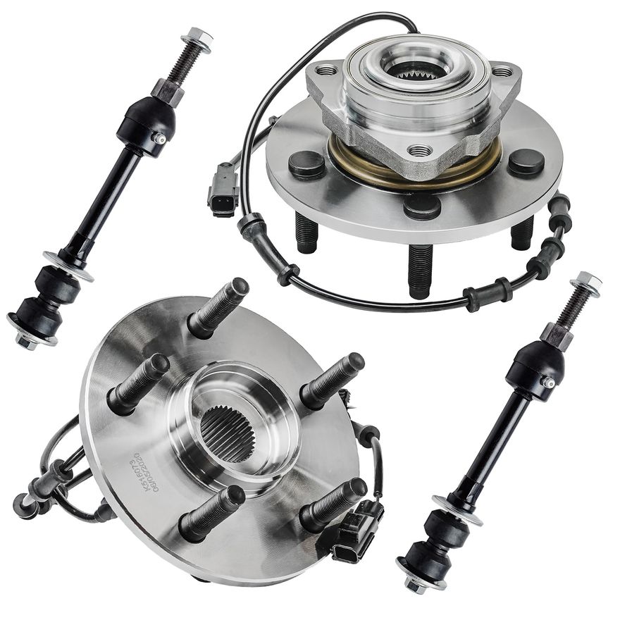 Main Image - Front Wheel Hub and Bearings