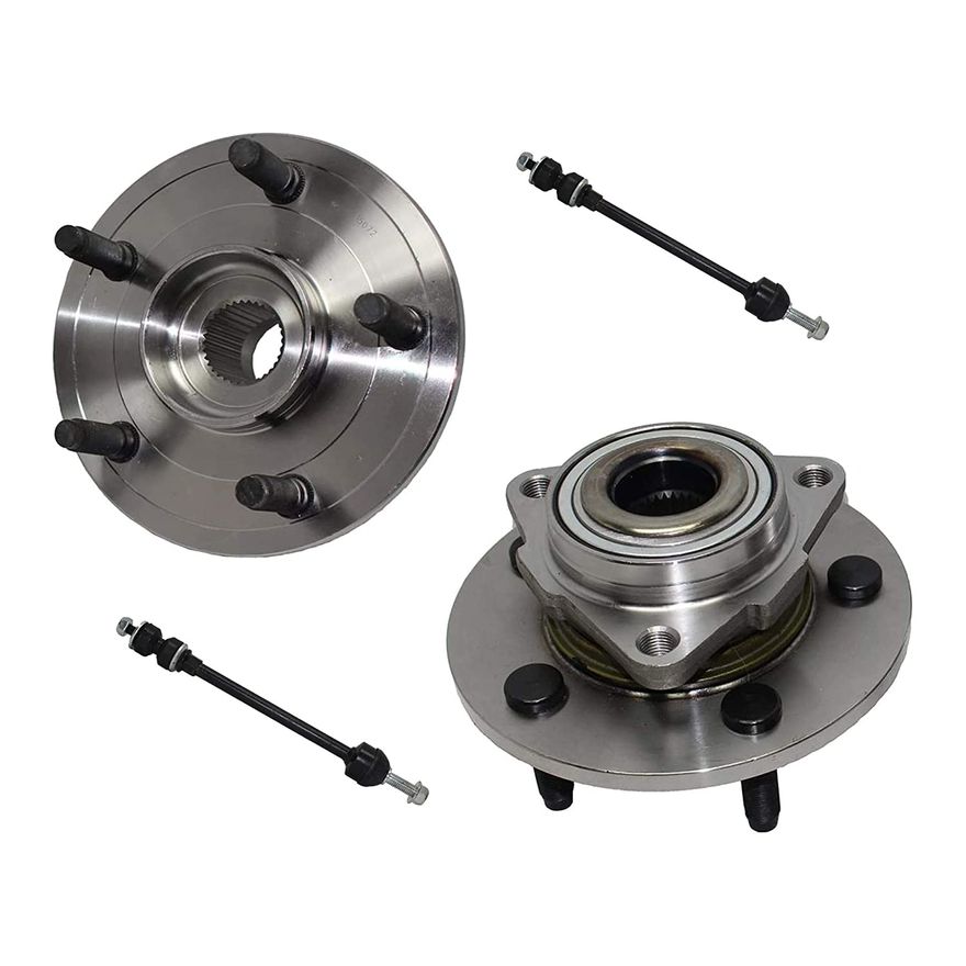 Main Image - Front Wheel Hub and Bearings