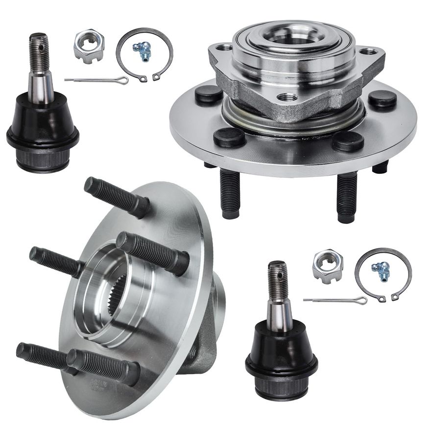 Main Image - Front Wheel Hubs Ball Joints