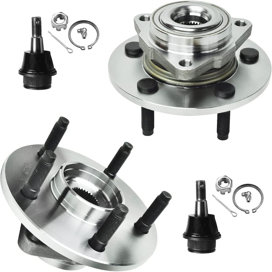 Main Image - Front Wheel Hubs Ball Joints