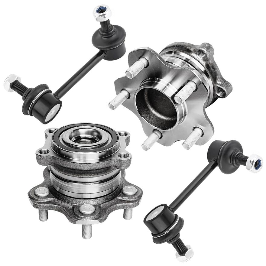 Main Image - Rear Wheel Hub and Bearings
