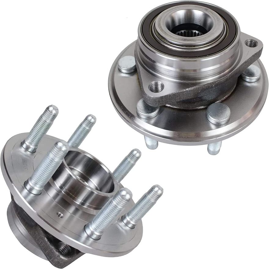 Front Wheel Hub and Bearing - 513289 x2