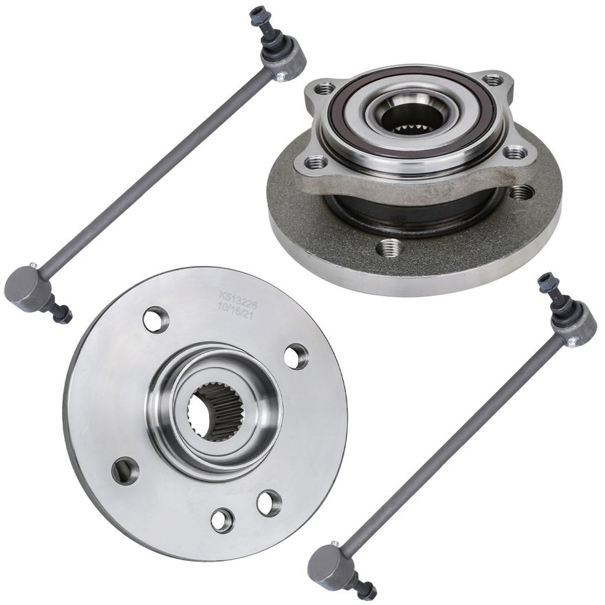 Main Image - Front Wheel Hubs Sway Bars