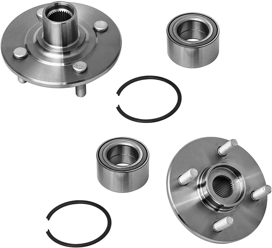 Front Wheel Hub and Bearing - 518514 x2