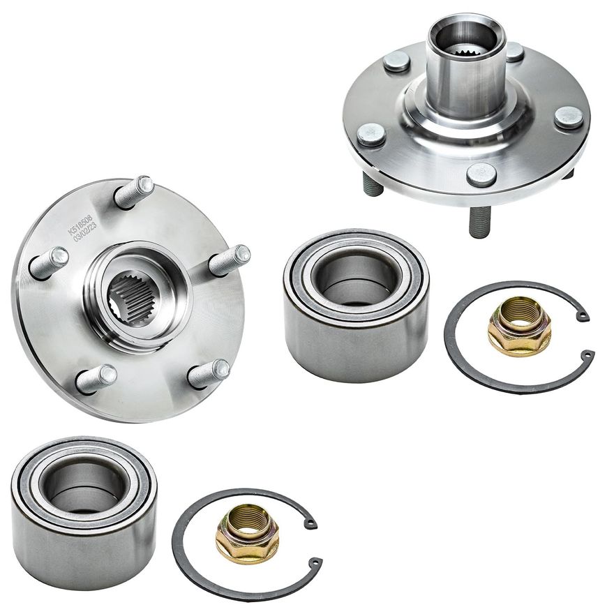 Front Wheel Hub and Bearing - 518508 x2
