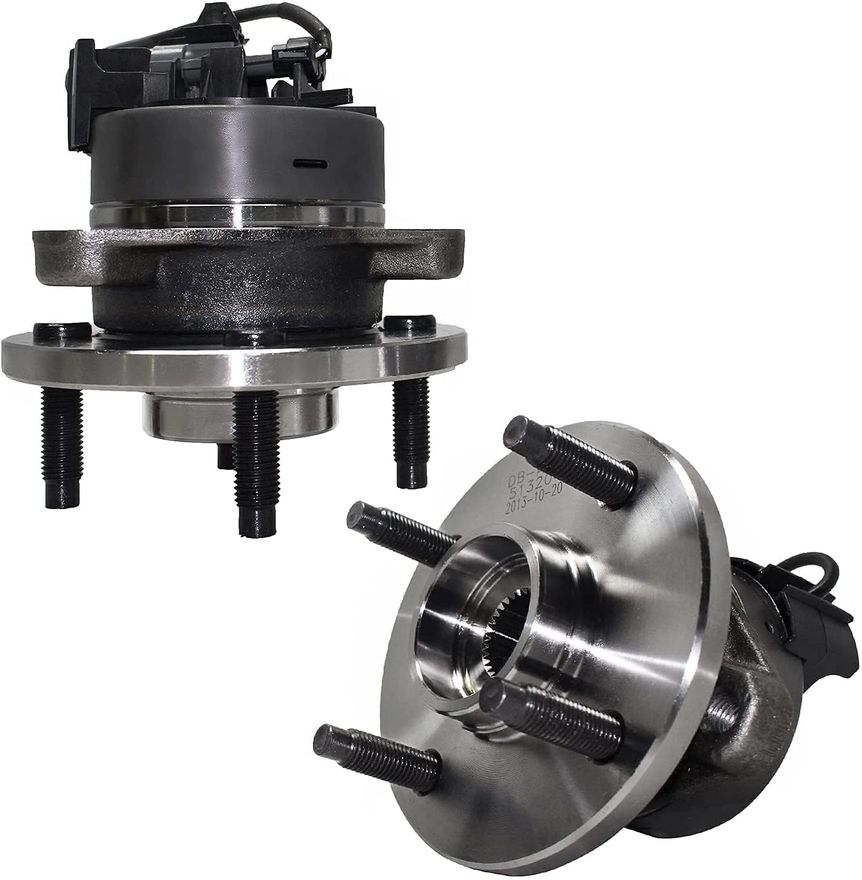 Front Wheel Hub and Bearing - 513204 x2