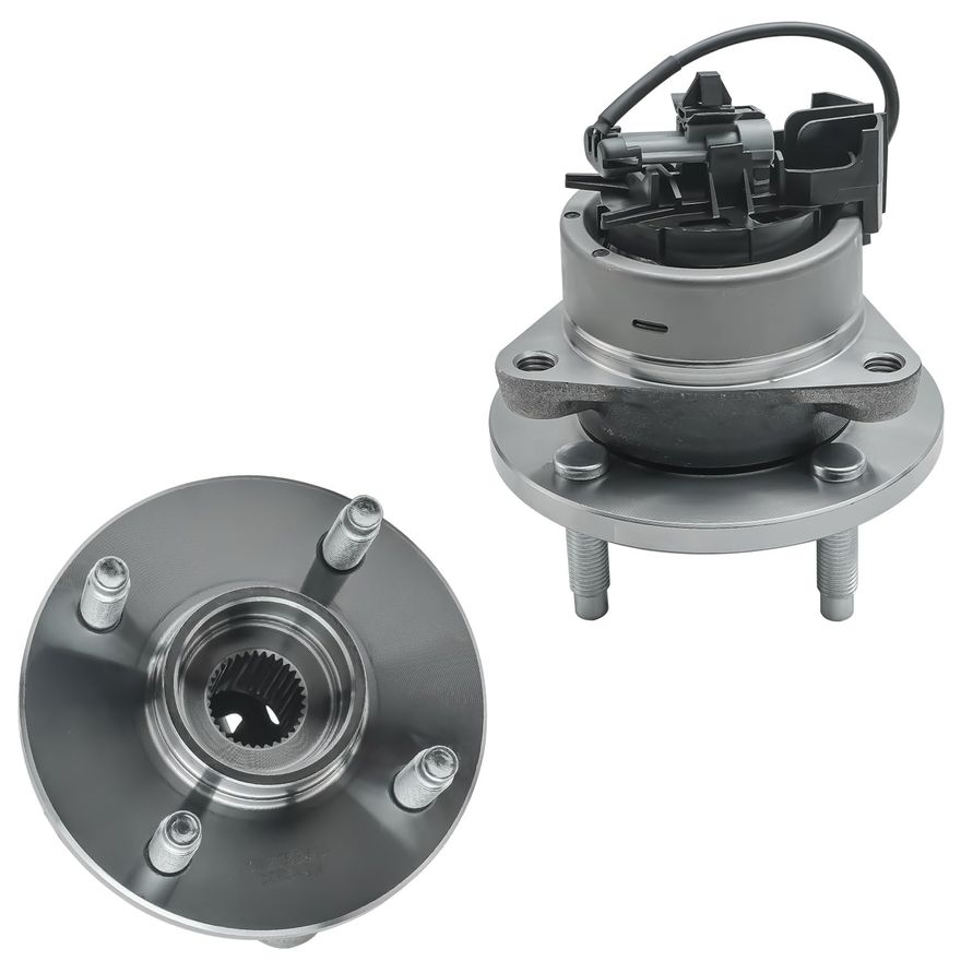 Front Wheel Hub and Bearing - 513204 x2