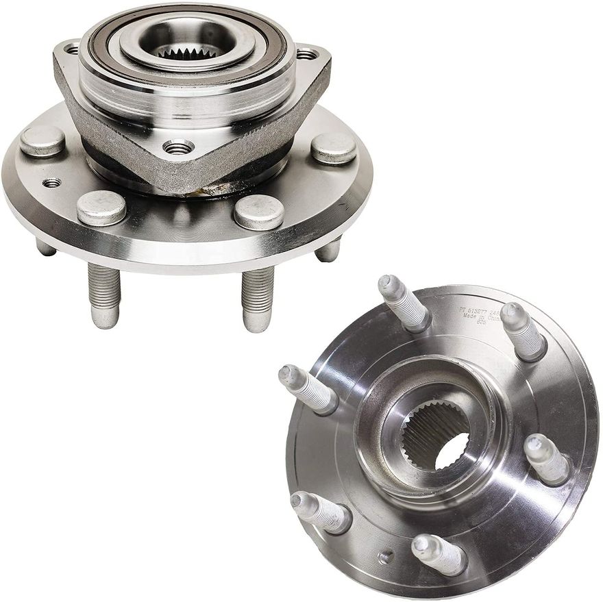 Front Wheel Hub and Bearings - 513277 x2