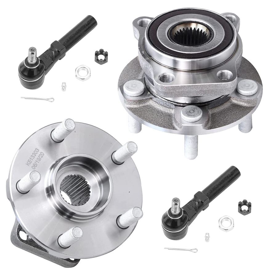 Main Image - Front Wheel Hub and Bearings