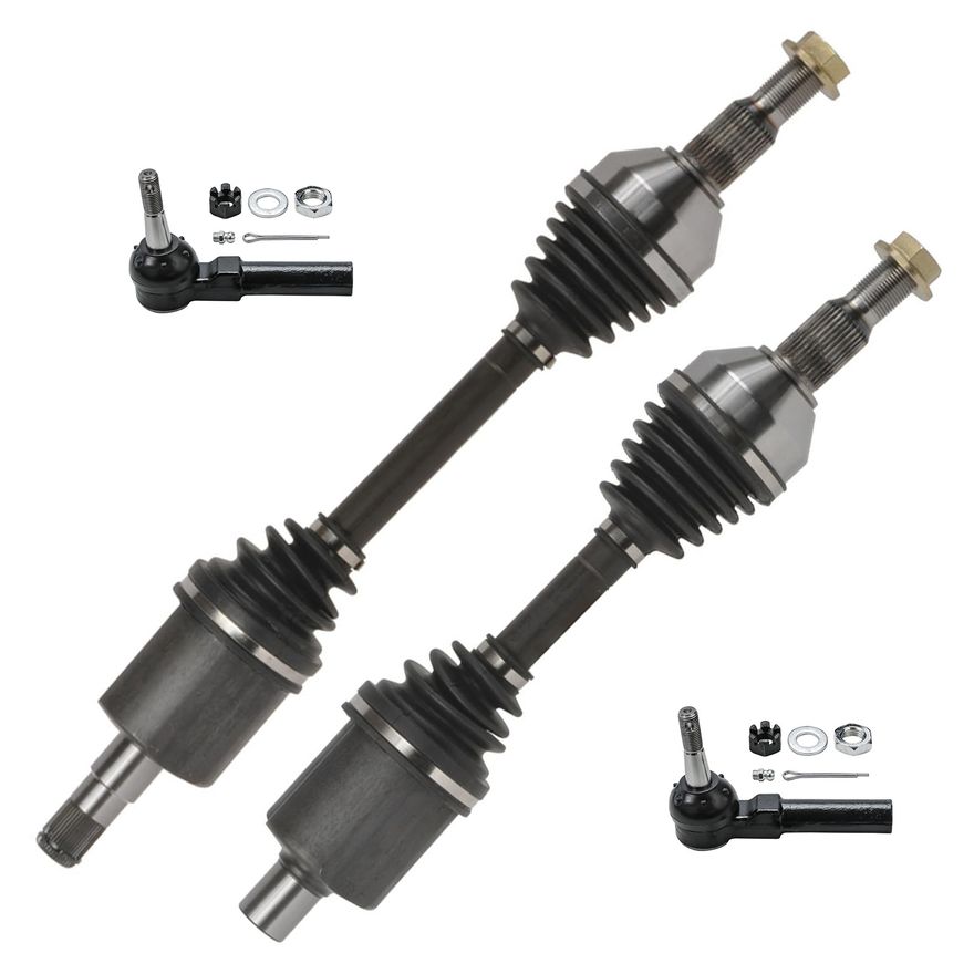 Main Image - Front CV Axles Outer Tie Rods