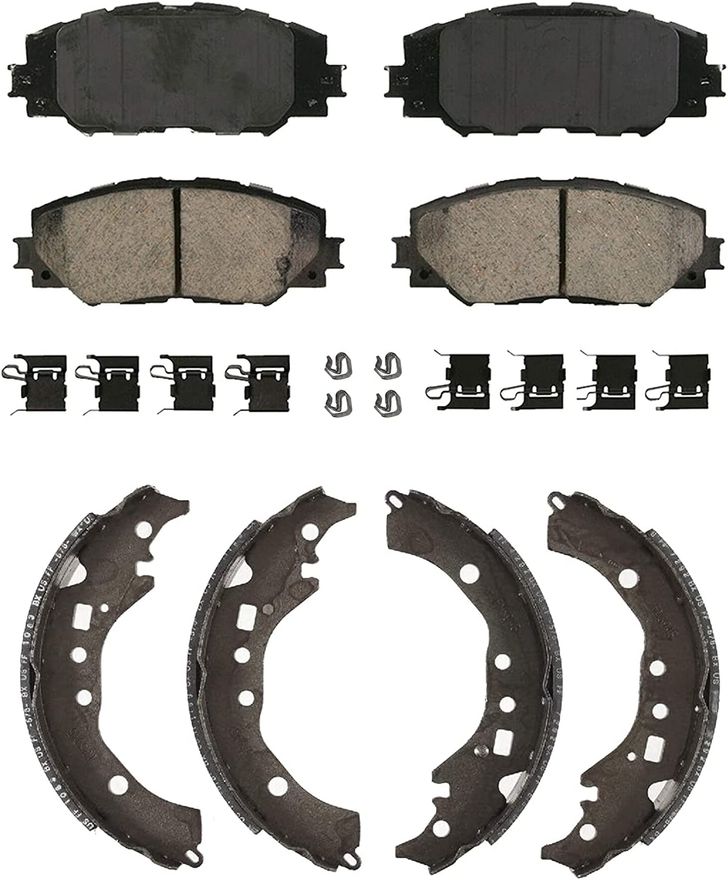 Main Image - Front Brake Pads Rear Shoes