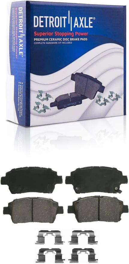 Front Ceramic Brake Pad - P-822 x2