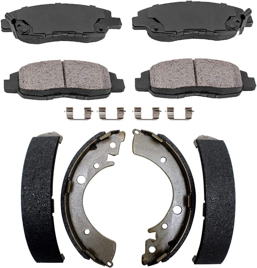 Main Image - Front Brake Pads Rear Shoes