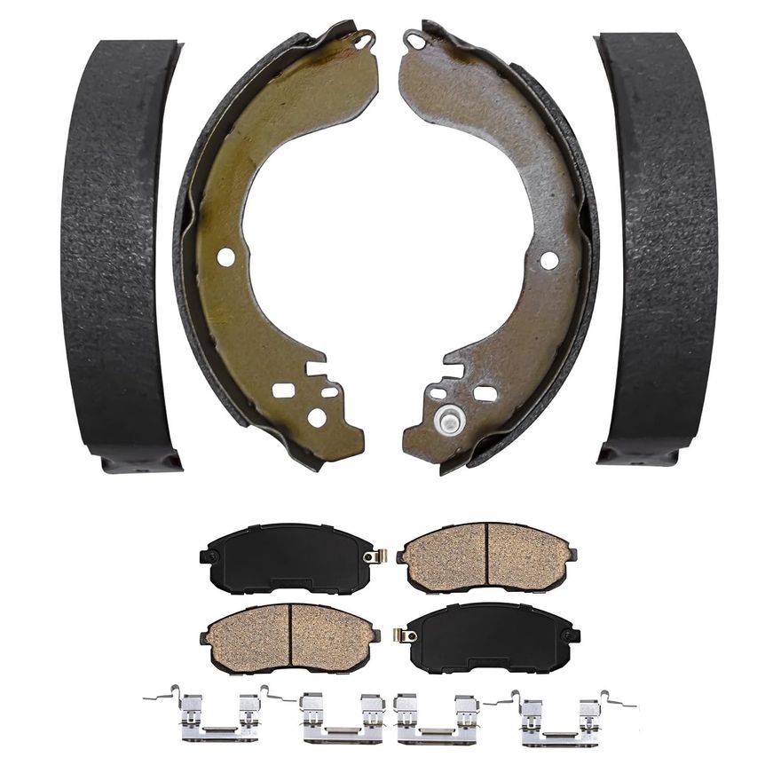 Main Image - Front Brake Pads Rear Shoes