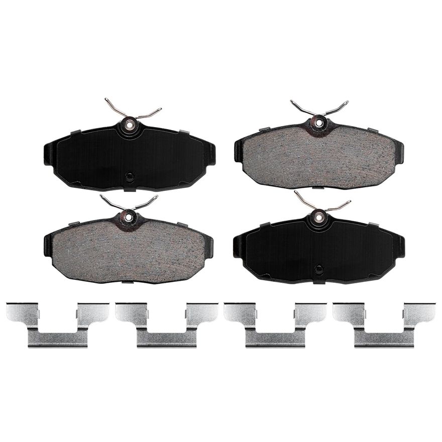 Rear Ceramic Brake Pad - P-1082 x2