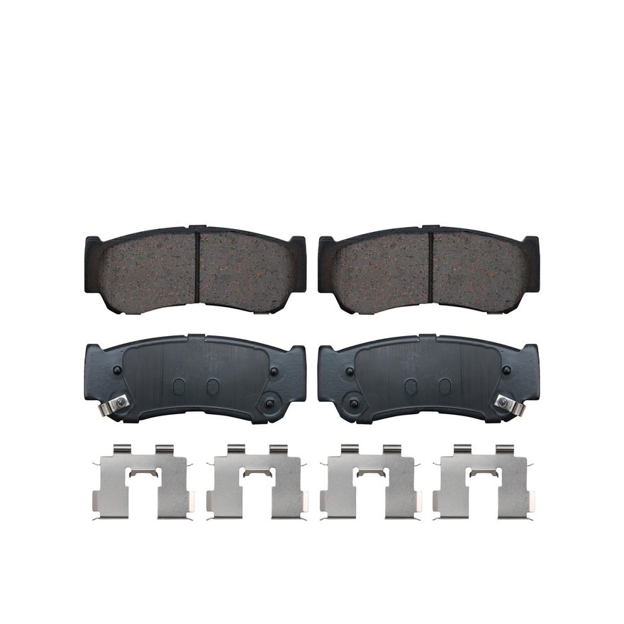 Rear Ceramic Brake Pad - P-1297 x2