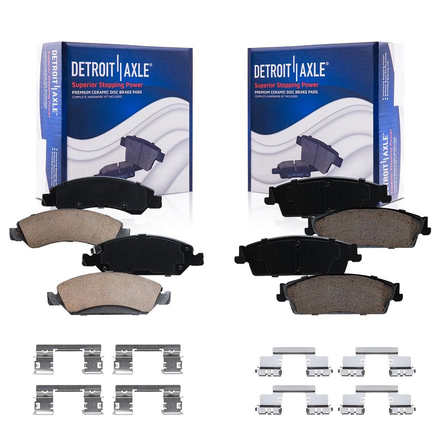 Main Image - Front & Rear Brake Pads