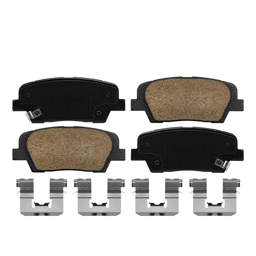 Rear Ceramic Brake Pad - P-1816 x2