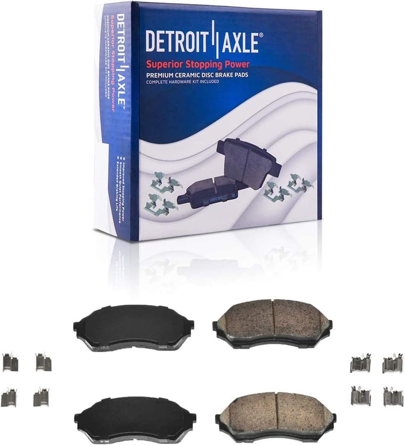 Front Ceramic Brake Pad - P-798 x2