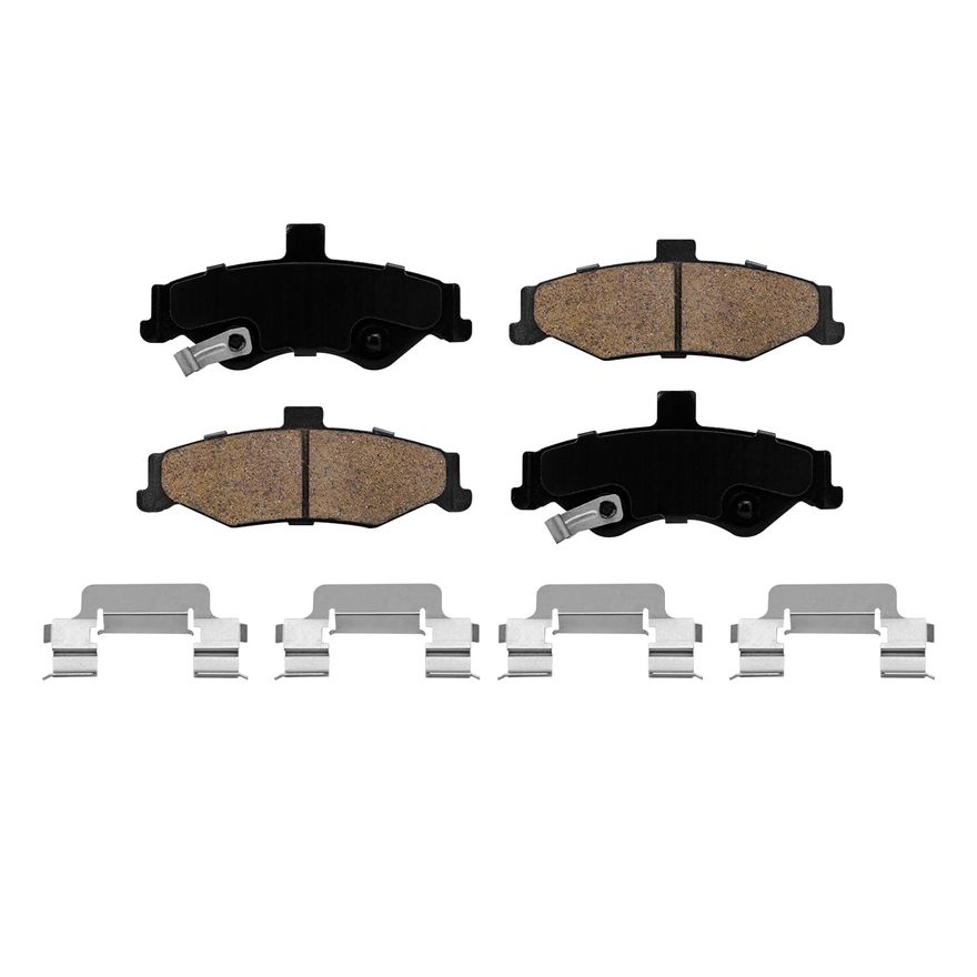 Rear Ceramic Brake Pad - P-750 x2