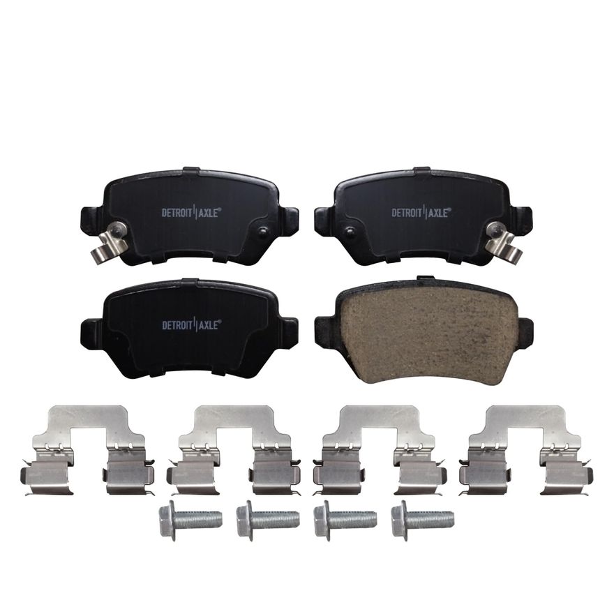 Rear Ceramic Brake Pad - P-1362 x2