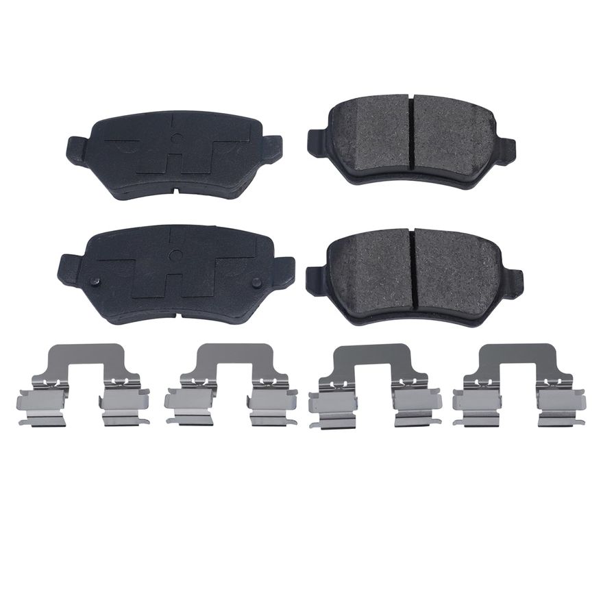 Rear Ceramic Brake Pad - P-1362 x2