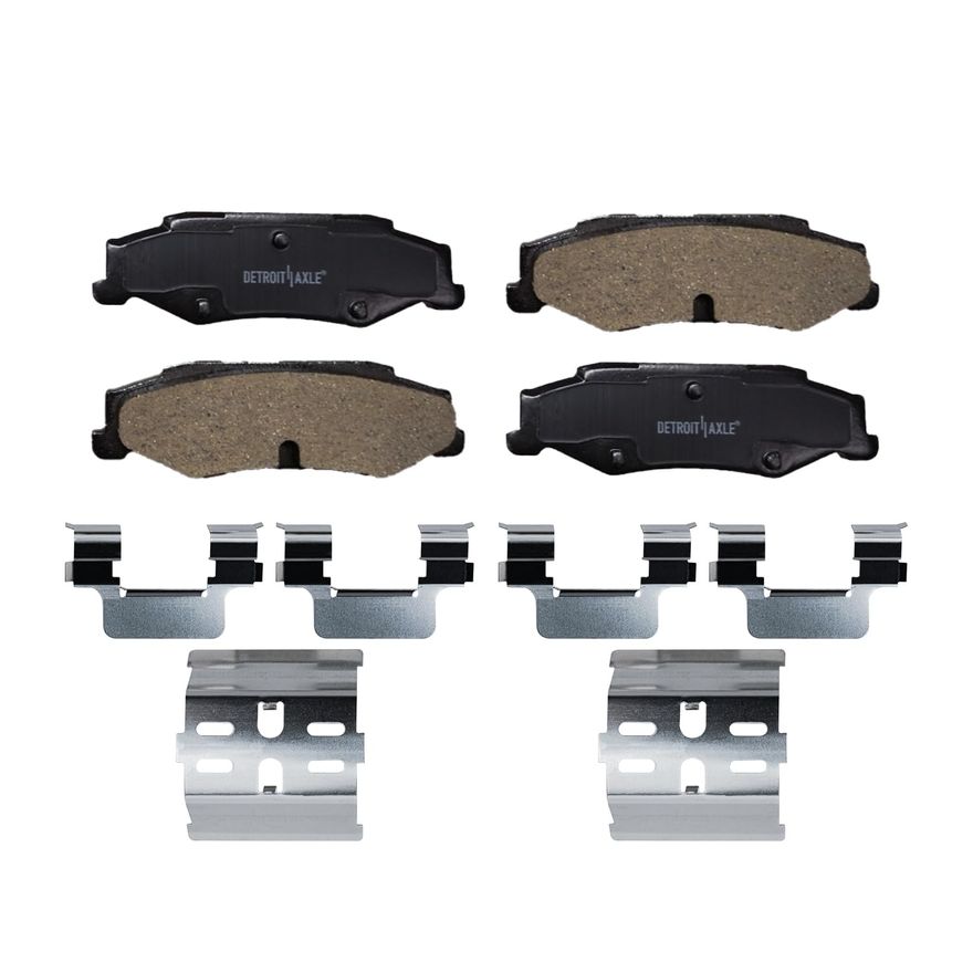 Rear Ceramic Brake Pad - P-732 x2