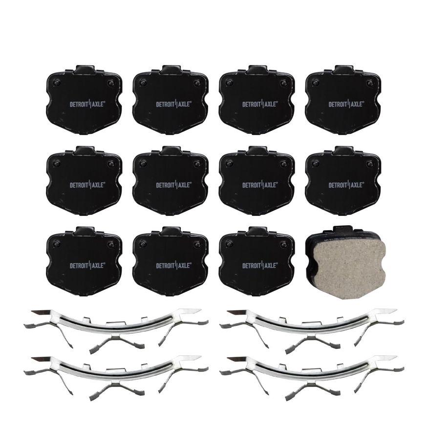 Front Ceramic Brake Pad - P-1185 x2