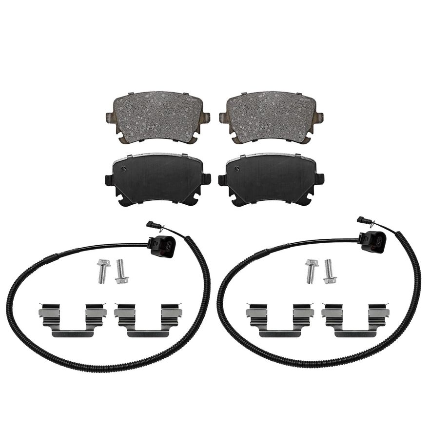 Rear Ceramic Brake Pad - P-1018 x2