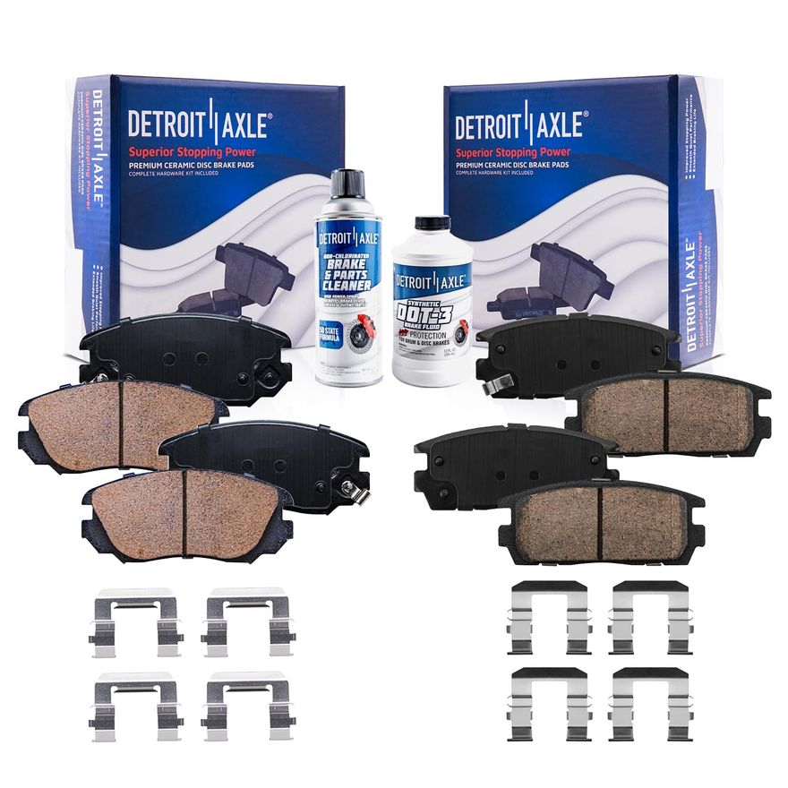 Main Image - Front Rear Ceramic Brake Pads